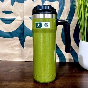 New Starbucks Stanley Military Commitment Double Walled Steel Tumbler 20 oz